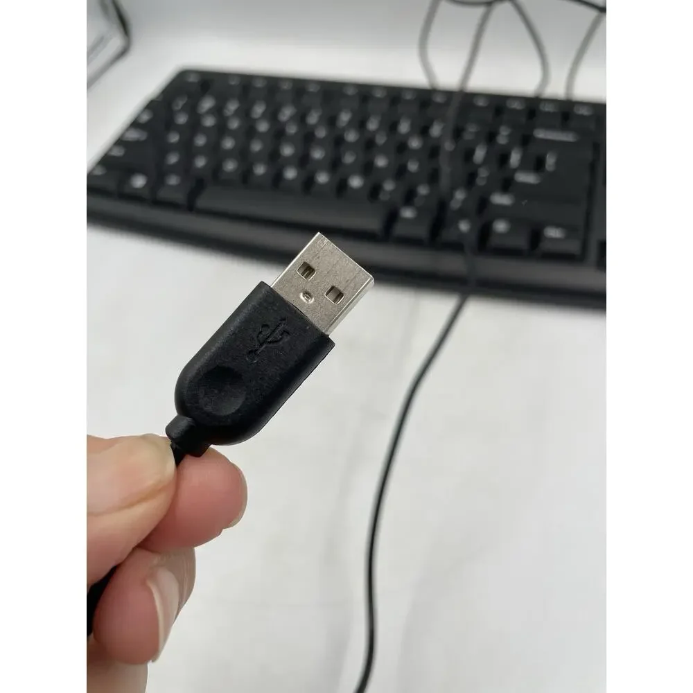 Logitech K120 Ergonomic Desktop USB Wired Keyboard